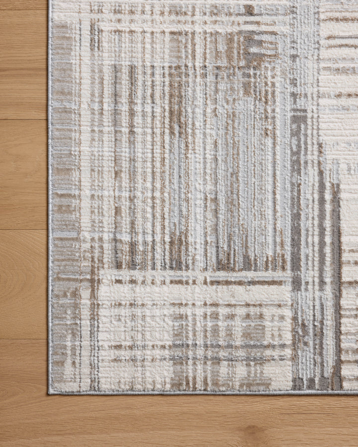 Loloi Hollis Pebble / Ivory Area Rug (HOL-02)