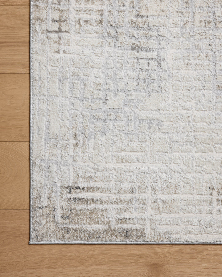 Loloi Hollis Ivory / Stone Area Rug (HOL-03)