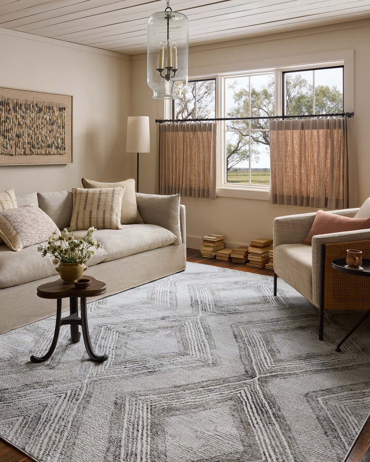 Loloi Hollis Mist / Natural Area Rug (HOL-05)