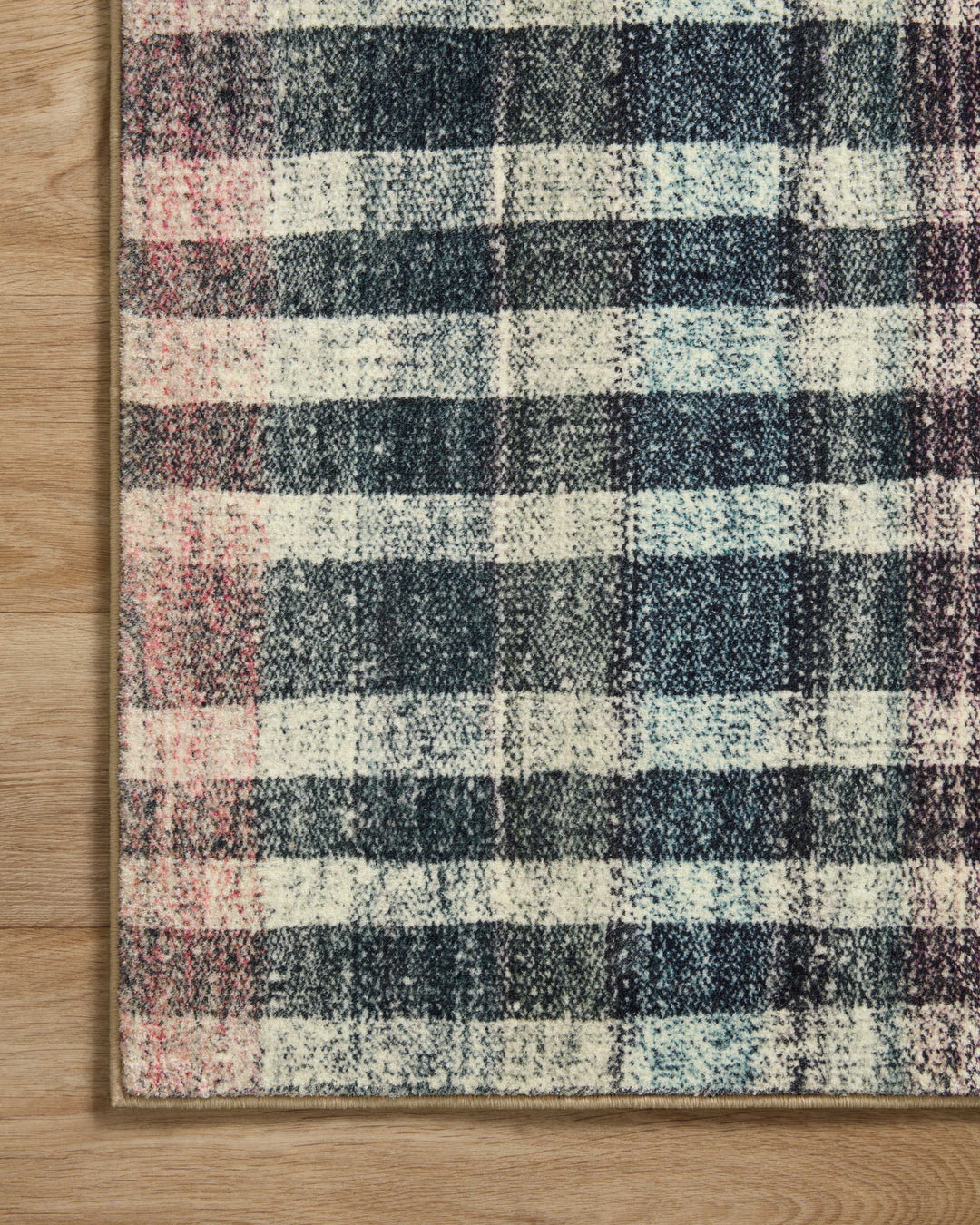 Chris Loves Julia x Loloi Humphrey Plum / Multi Accent Rug (HUM-04)