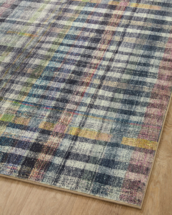 Chris Loves Julia x Loloi Humphrey Plum / Multi Accent Rug (HUM-04)