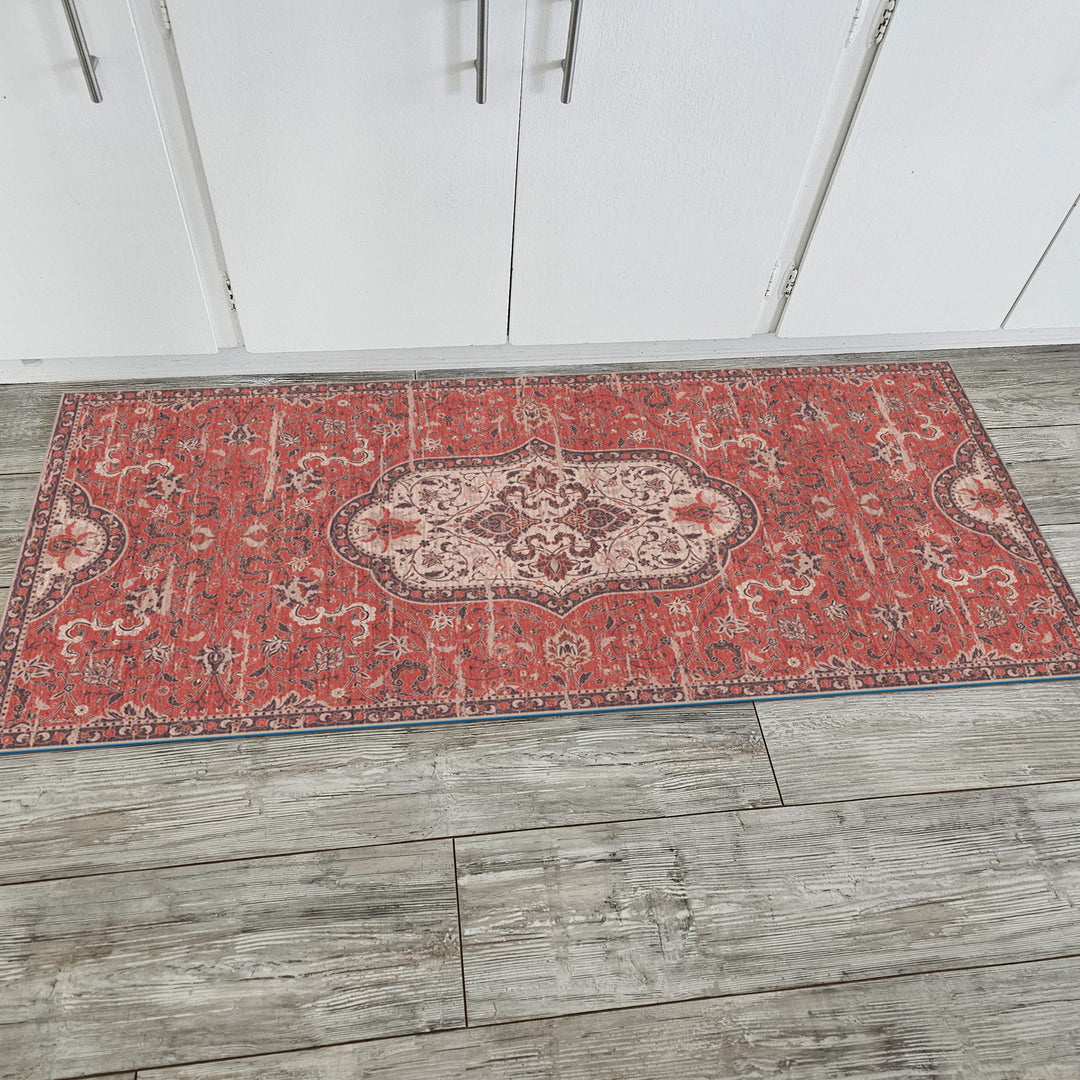 Adama Vinyl Cushioned Comfort Floor Mat (Hamsa_R)