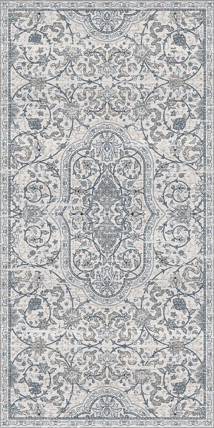 Adama Vinyl Cushioned Comfort Floor Mat (Hamsa_W)