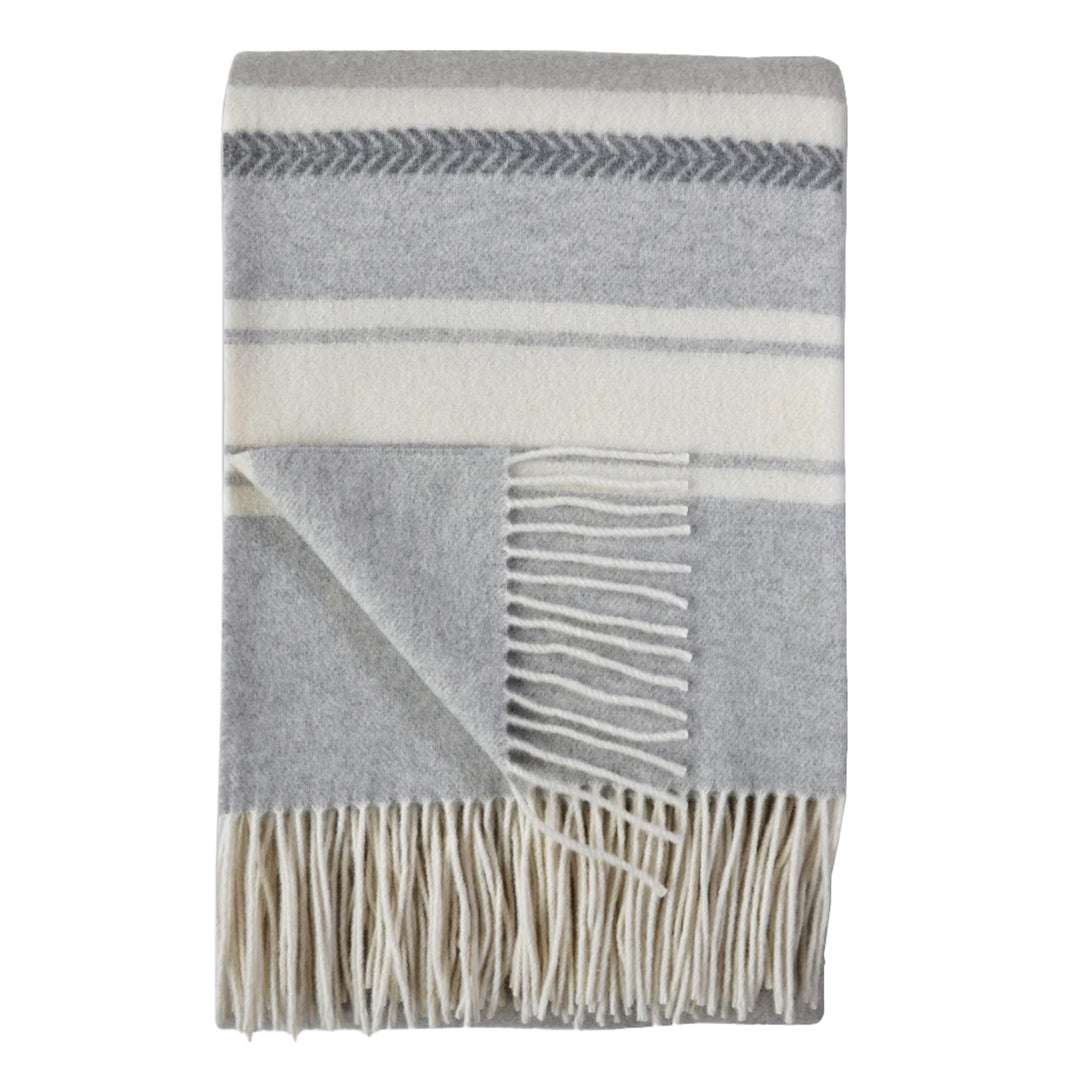 Beige, Ivory & Pale Grey Stripes