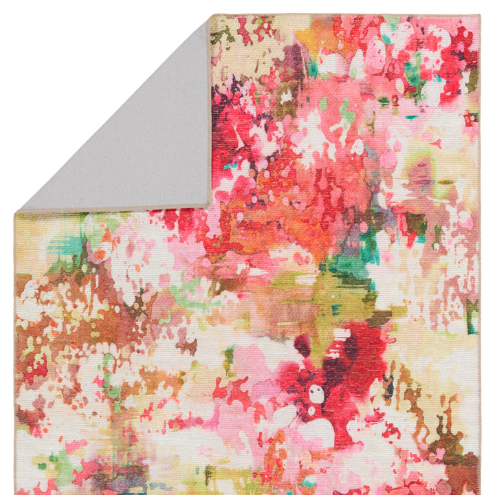 Vibe by Jaipur Living Rouge Indoor/Outdoor Floral Pink/ Multicolor Area Rug (IBIS - IBS05)