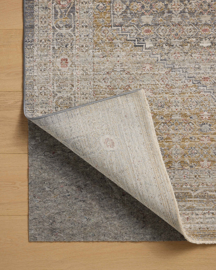 Chris Loves Julia x Loloi Ida Stone / Gold Accent Rug (IDA-02)
