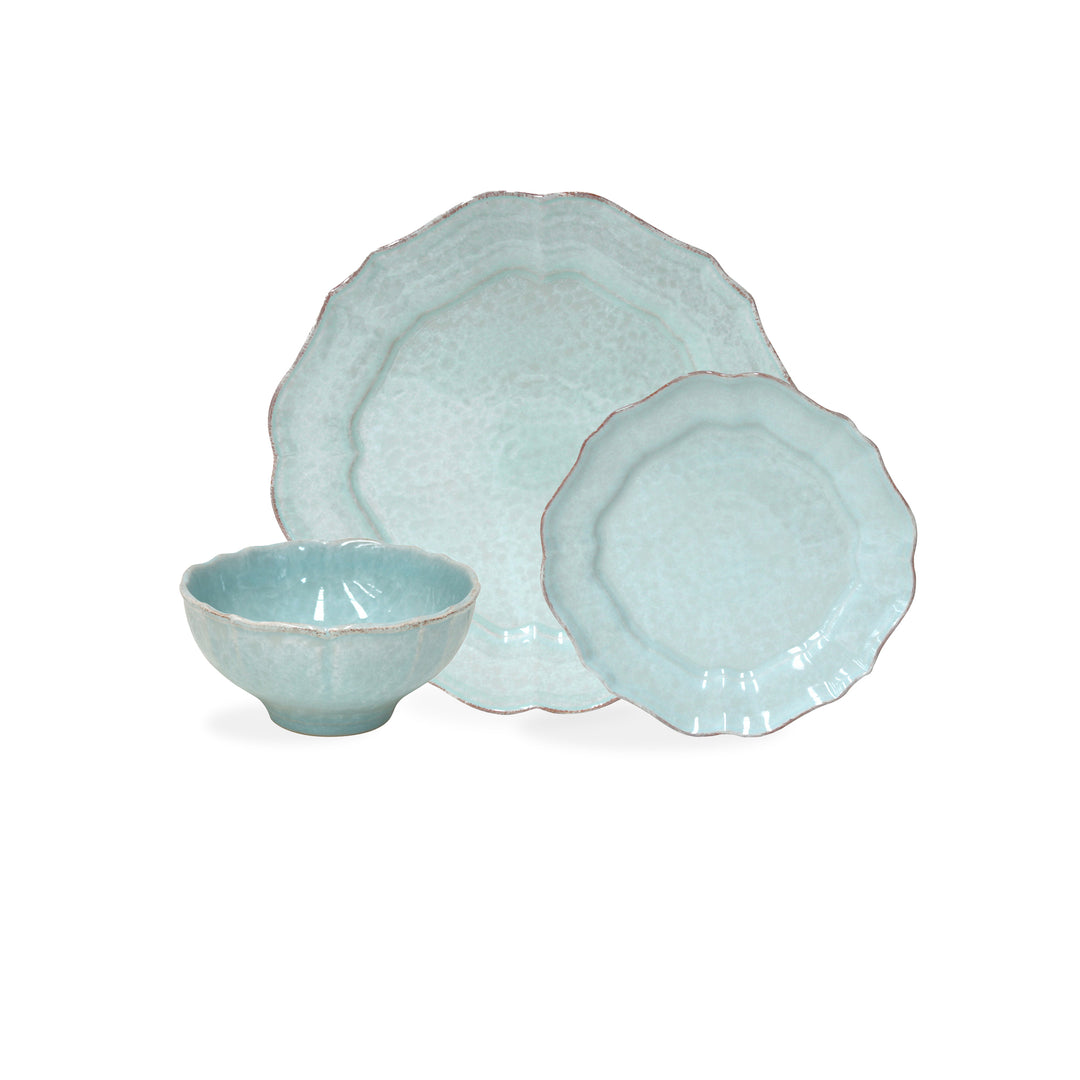 Casafina Impressions Glazed Stoneware Dinnerware (Robin's Egg Blue)