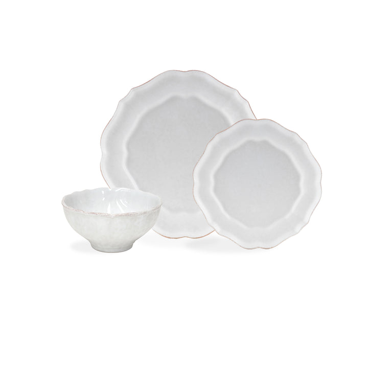 Casafina Impressions Glazed Stoneware Dinnerware (White)