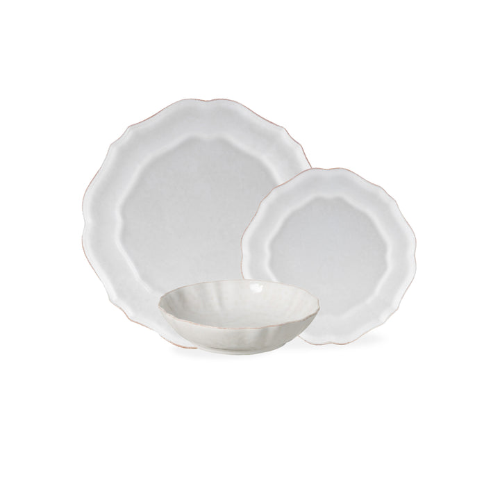 Casafina Impressions Glazed Stoneware Dinnerware (White)