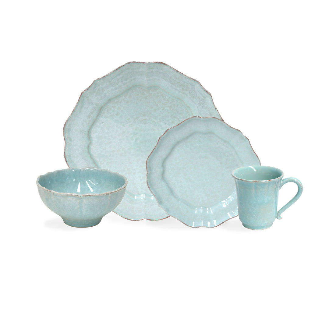 Casafina Impressions Glazed Stoneware Dinnerware (Robin's Egg Blue)