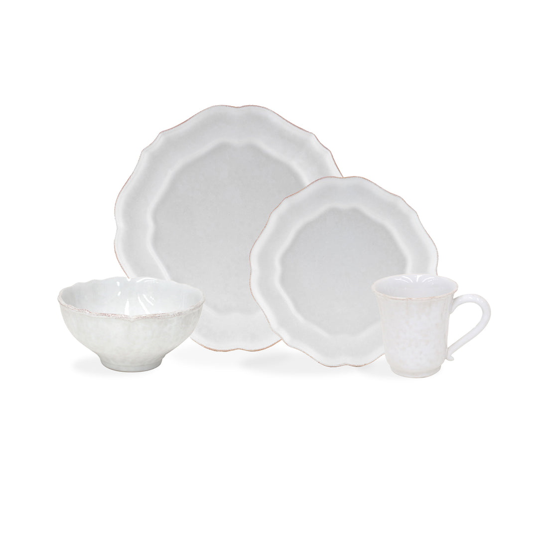 Casafina Impressions Glazed Stoneware Dinnerware (White)