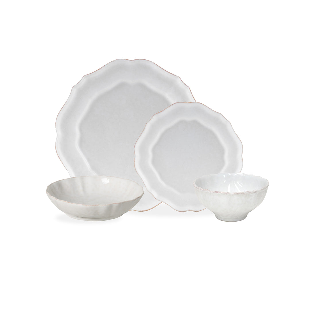 Casafina Impressions Glazed Stoneware Dinnerware (White)