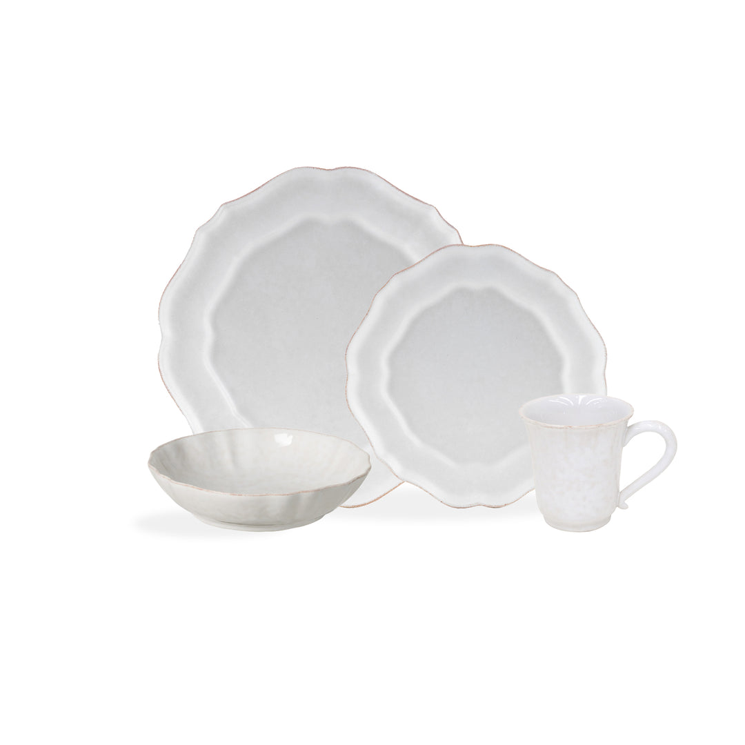 Casafina Impressions Glazed Stoneware Dinnerware (White)