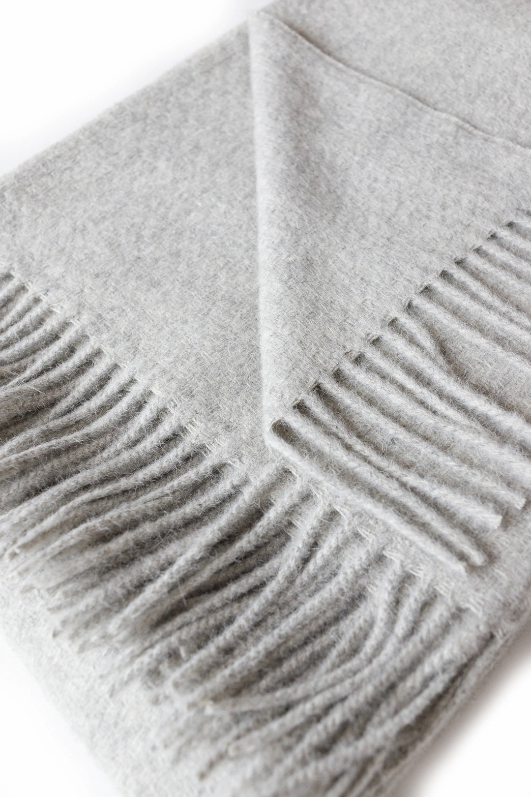Cork Alpaca Wool Throw (Flannel)