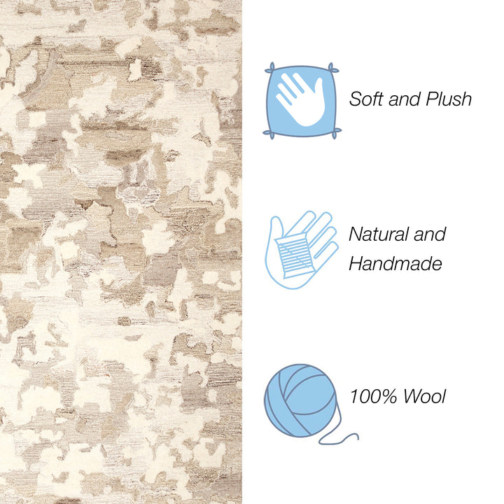 Liora Manne Hana Abstract Indoor Area Rug Natural