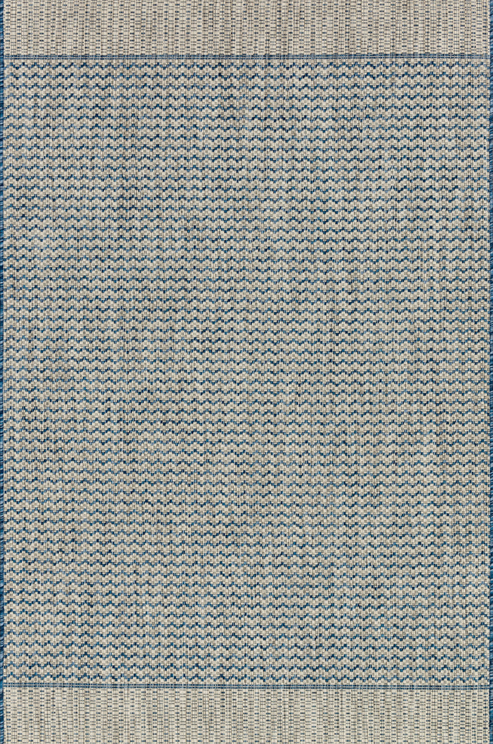 Loloi Isle Grey / Blue Indoor/Outdoor Accent Rug (IE-03)