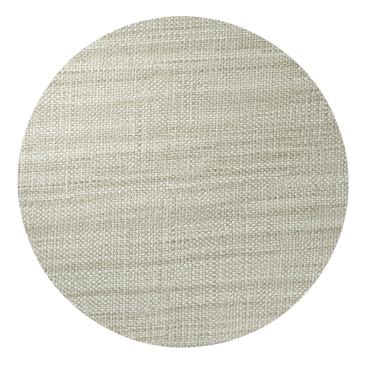Bodrum Izmir Reversible Vinyl Placemats (Beige/Beige) Set of 4