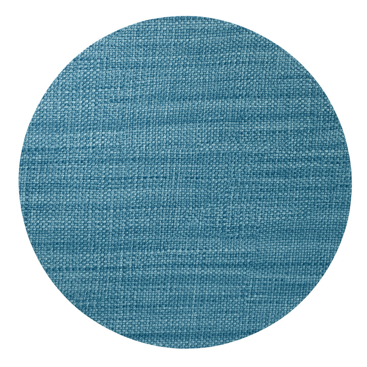 Bodrum Izmir Reversible Vinyl Placemats (Blue/Gray) Set of 4