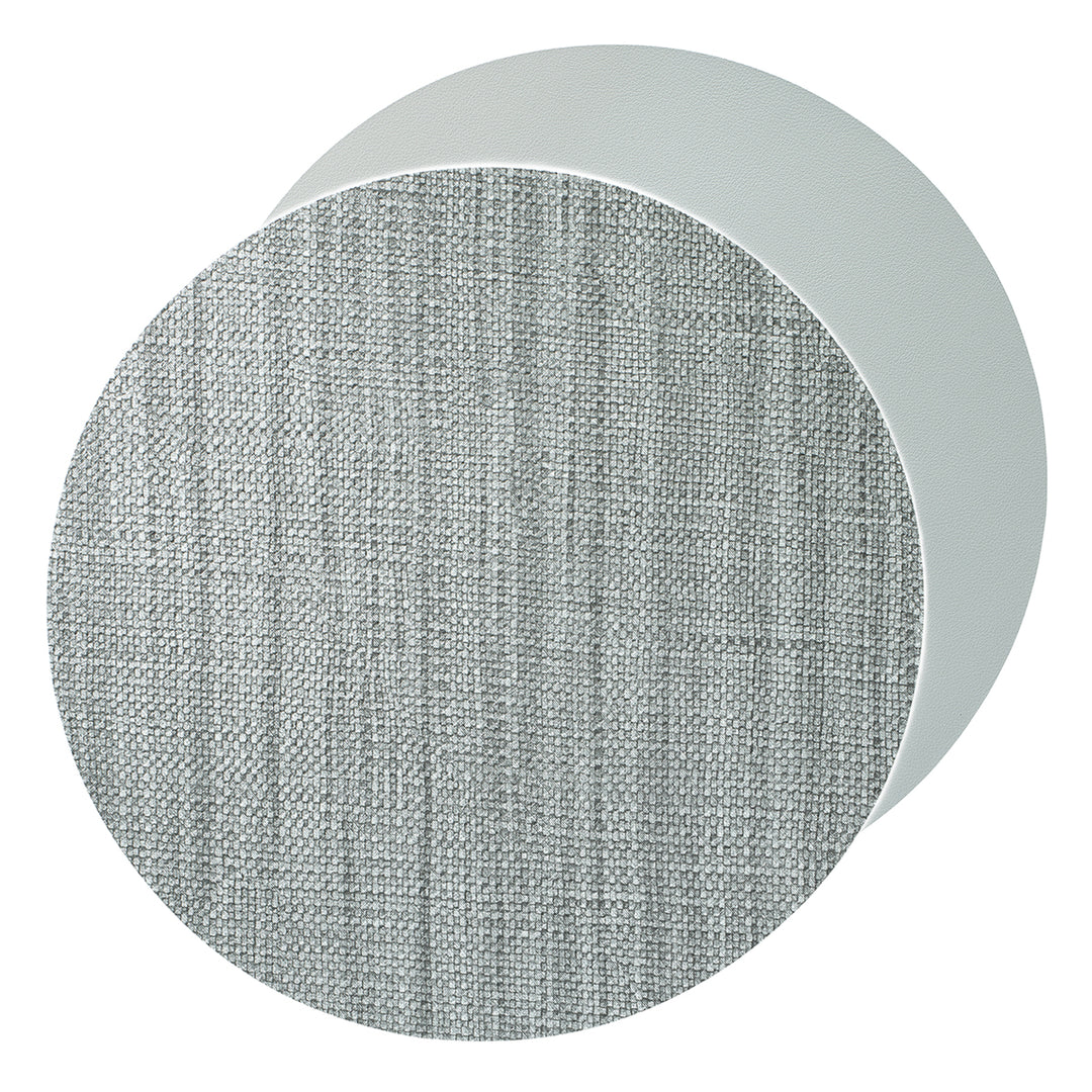Bodrum Izmir Reversible Vinyl Placemats (Gray/Gray) Set of 4