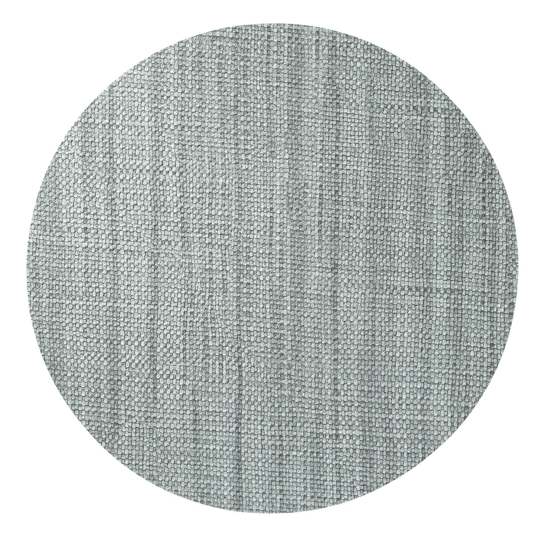 Bodrum Izmir Reversible Vinyl Placemats (Gray/Gray) Set of 4
