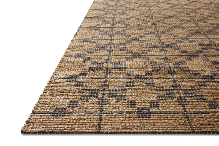 Chris Loves Julia x Loloi Judy Natural / Graphite Accent Rug (JUD-05)