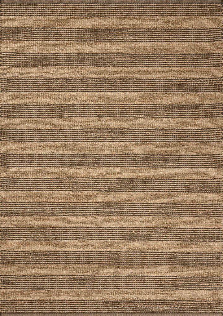 Chris Loves Julia x Loloi Judy Natural / Chocolate Accent Rug (JUD-06)