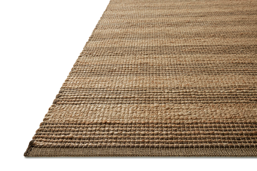 Chris Loves Julia x Loloi Judy Natural / Chocolate Accent Rug (JUD-06)