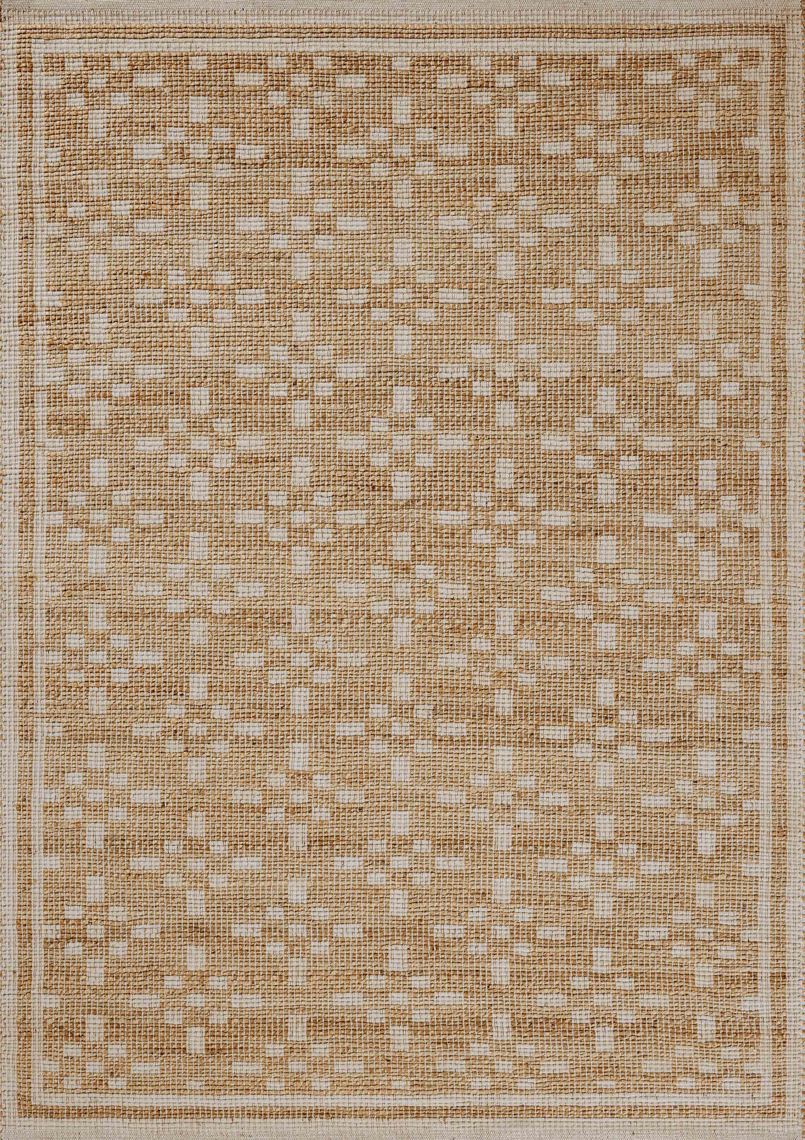 Chris Loves Julia x Loloi Judy Natural / Ivory Accent Rug (JUD-07