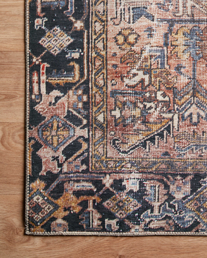 Chris Loves Julia x Loloi Jules Terracotta / Multi Accent Rug (JUL-02)