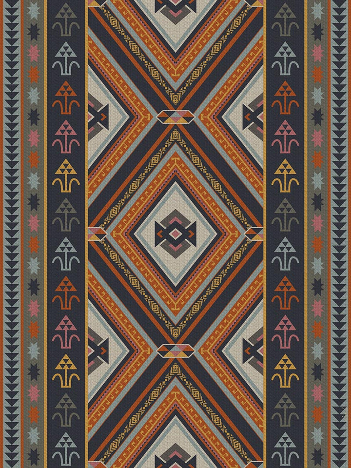 Adama Vinyl Floor Mats/Rugs (Kilim_N)