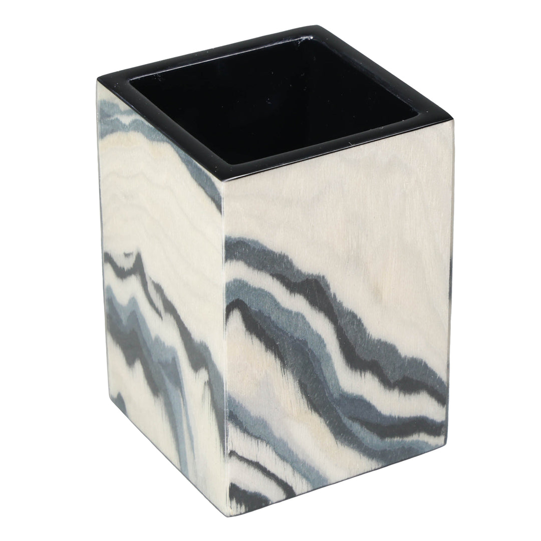 Landscape Pattern Lacquer Bathroom Accessories