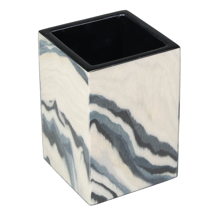 Landscape Pattern Lacquer Bathroom Accessories