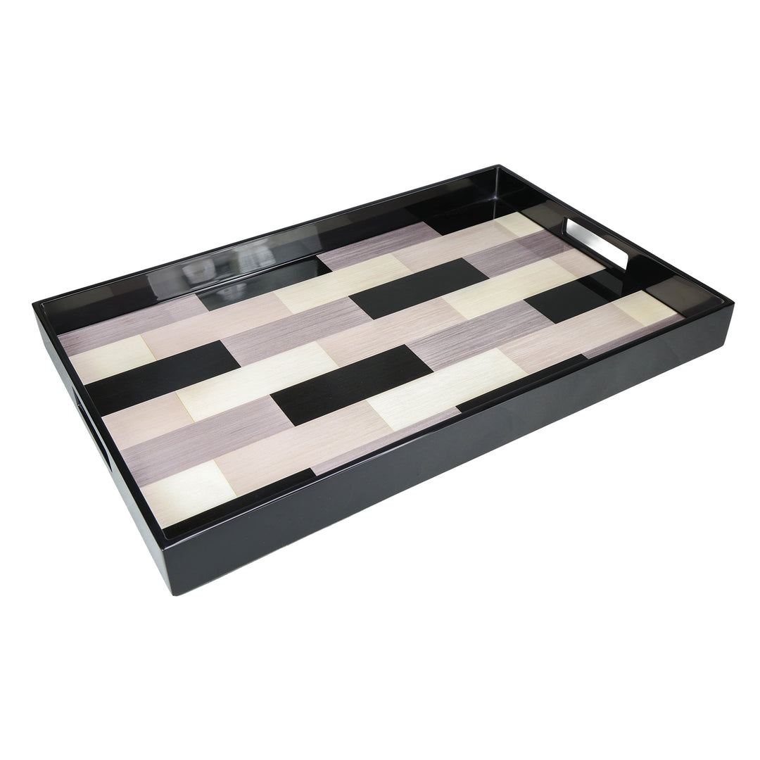 Lacquer Rectangle Tray (Chips)