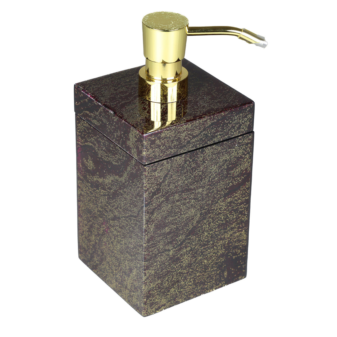 Star Dust Design Lacquer Soap Pump