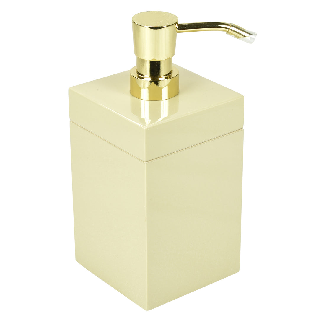 Taupe Inlay Lacquer Lacquer Soap Pump