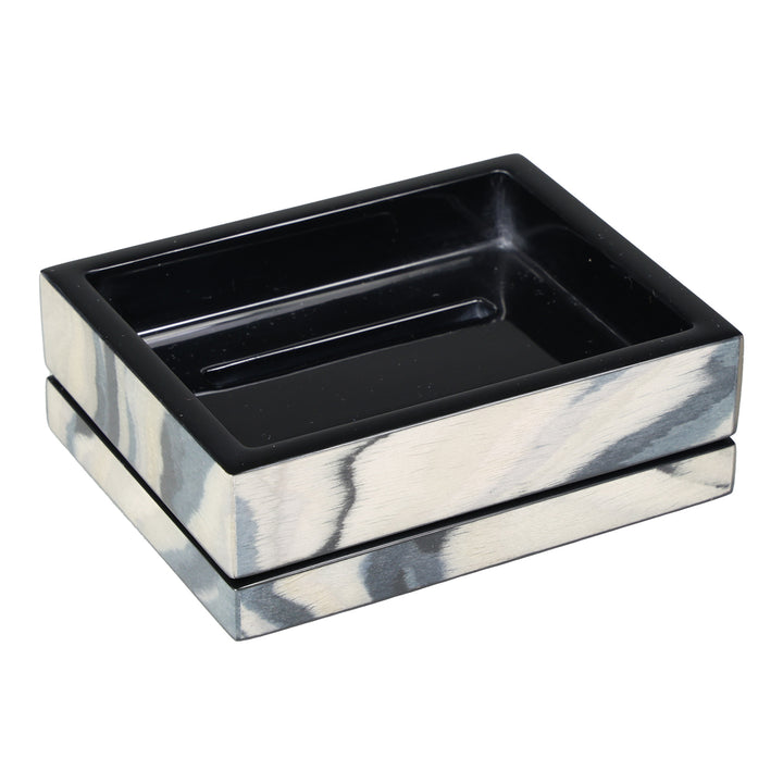 Landscape Pattern Lacquer Bathroom Accessories