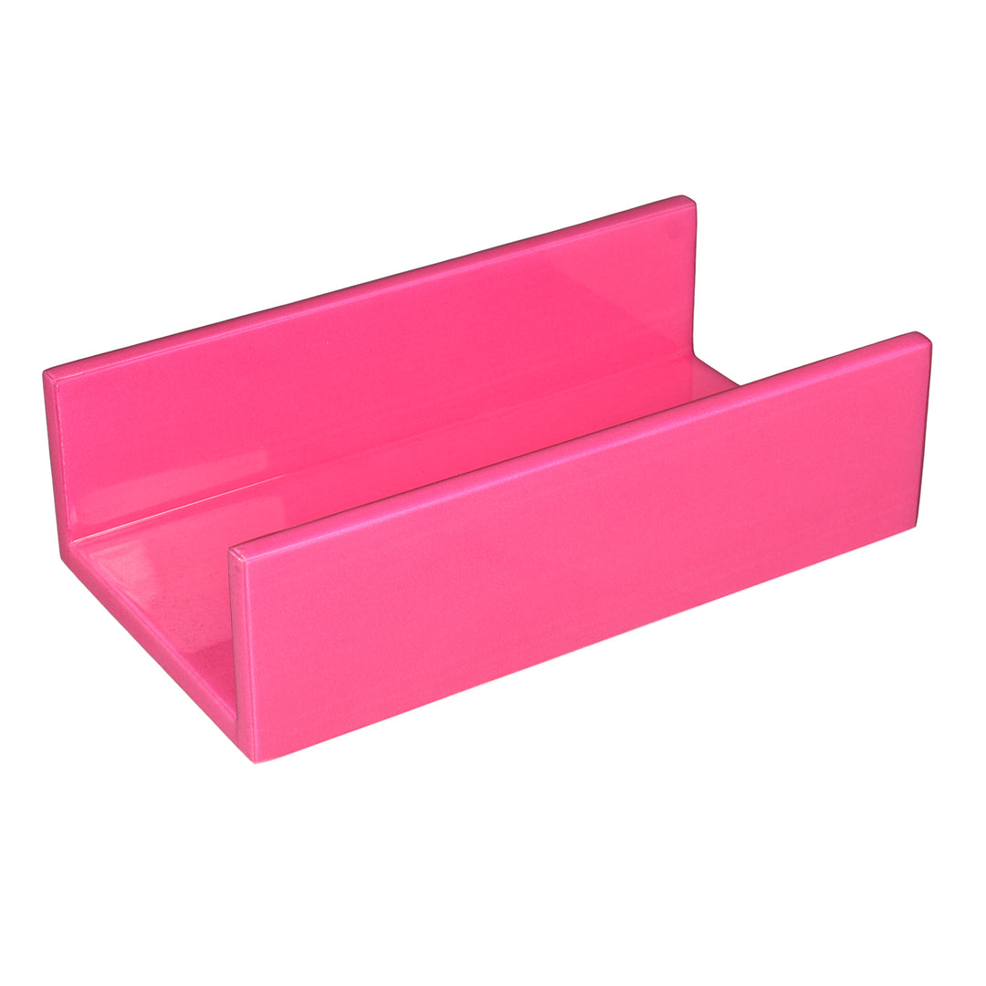 Lacquer Hand Towel Tray (Hot Pink)