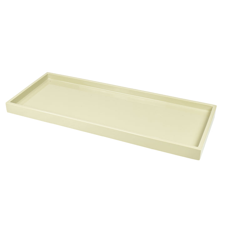 Taupe Inlay Lacquer Bathroom Accessories