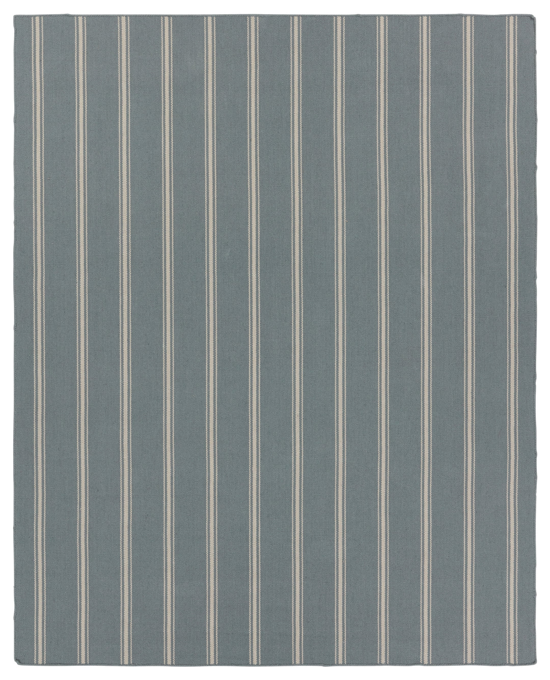 Barclay Butera by Jaipur Living Memento Handmade Indoor/Outdoor Striped Slate/ Ivory Area Rug (LAGUNA - LAG05)