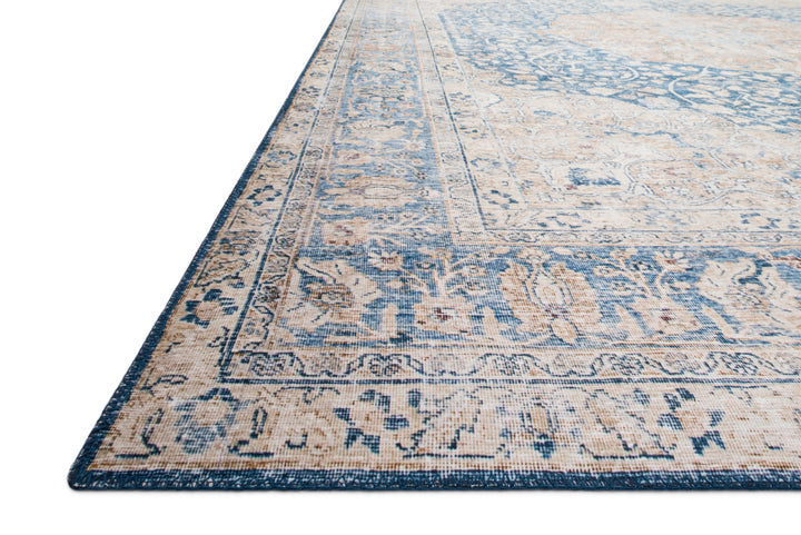 Loloi Layla Blue / Tangerine Accent Rug (LAY-07)