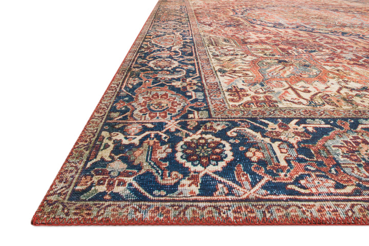 Loloi Layla Red / Navy Accent Rug (LAY-08)