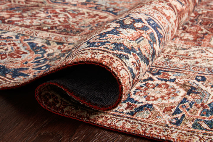Loloi Layla Red / Navy Accent Rug (LAY-08)