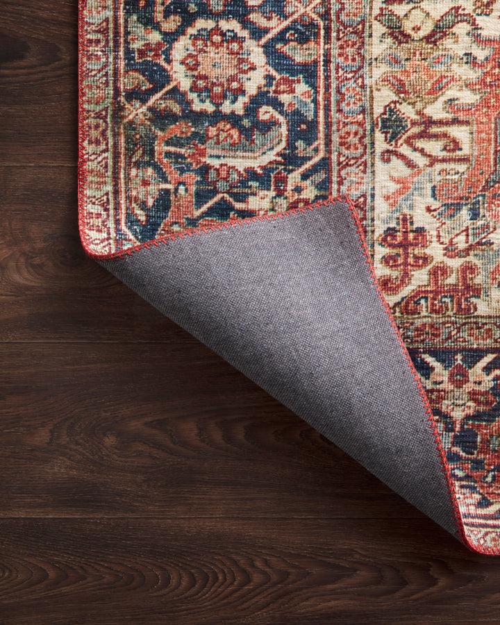 Loloi Layla Red / Navy Accent Rug (LAY-08)