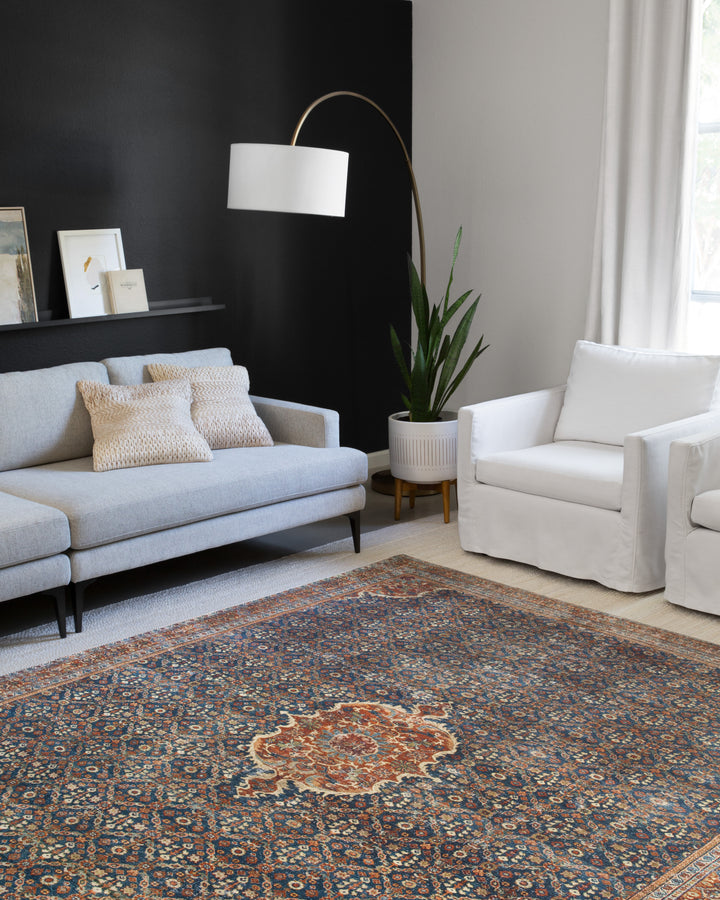 Loloi Layla Cobalt Blue / Spice Accent Rug (LAY-09)