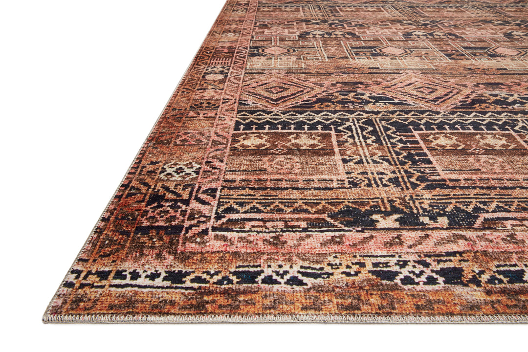 Loloi Layla Mocha / Blush Accent Rug (LAY-14)
