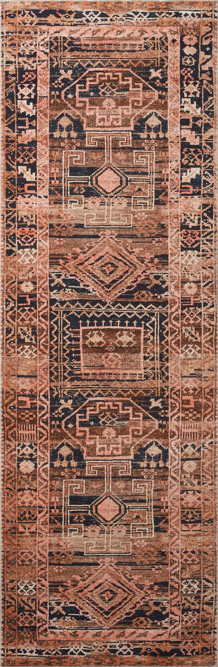 Loloi Layla Mocha / Blush Accent Rug (LAY-14)