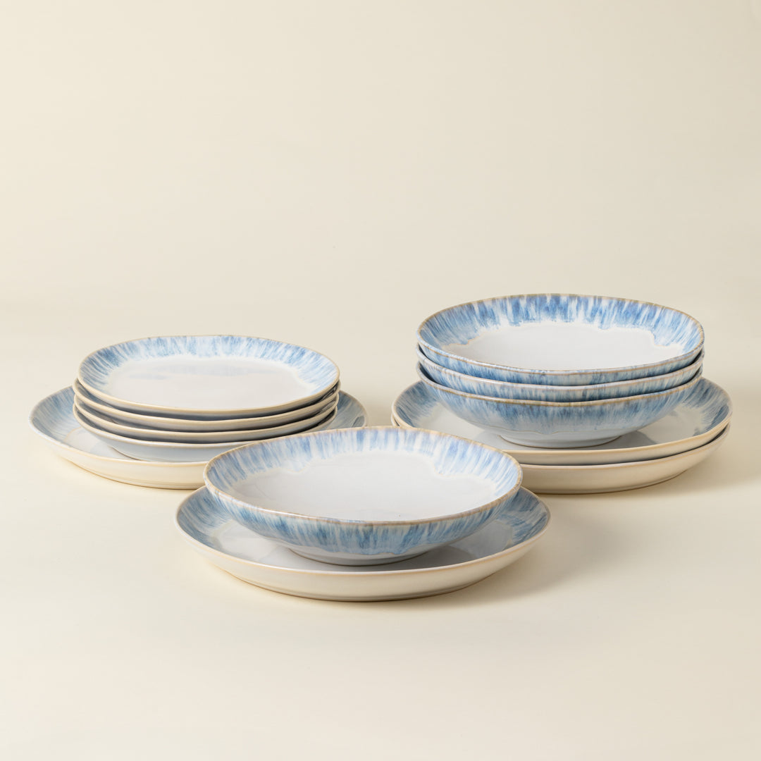 Costa Nova Brisa Fine Stoneware Dinnerware (Ria Blue)
