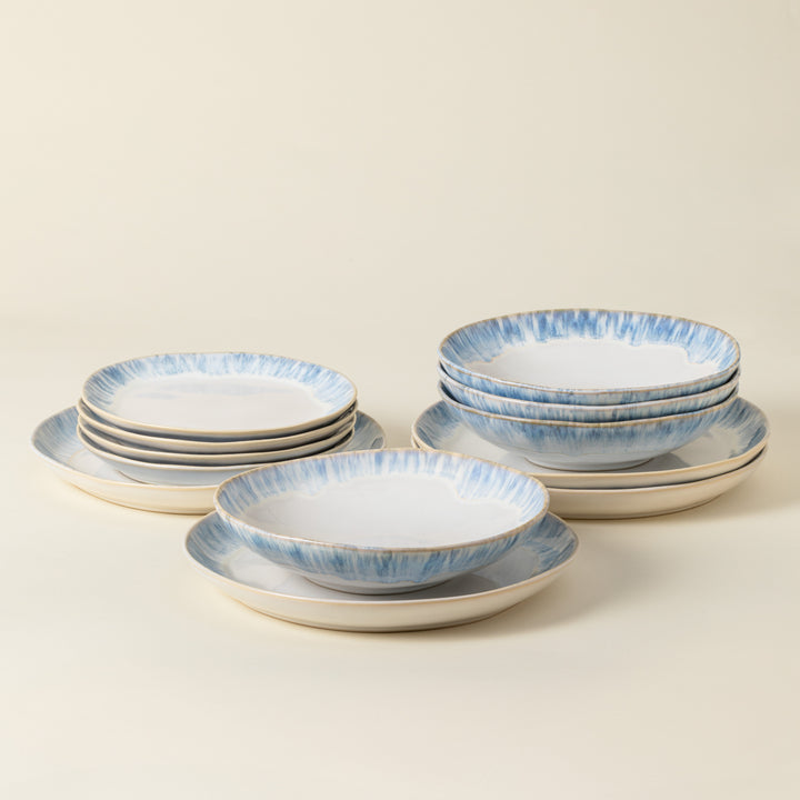 Costa Nova Brisa Fine Stoneware Dinnerware (Ria Blue)