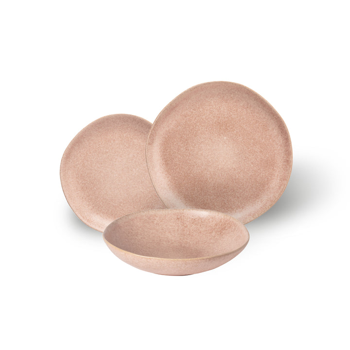 Costa Nova Livia Fine Stoneware Dinnerware (Mauve Rose)