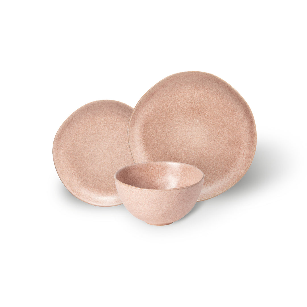 Costa Nova Livia Fine Stoneware Dinnerware (Mauve Rose)